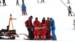 Viel los ist derzeit auf den Pisten und in den Notfallambulanzen.