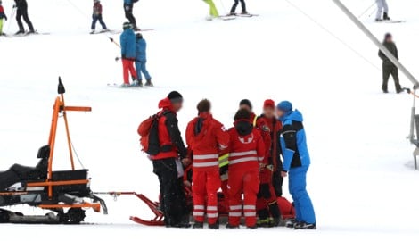 Viel los ist derzeit auf den Pisten und in den Notfallambulanzen.