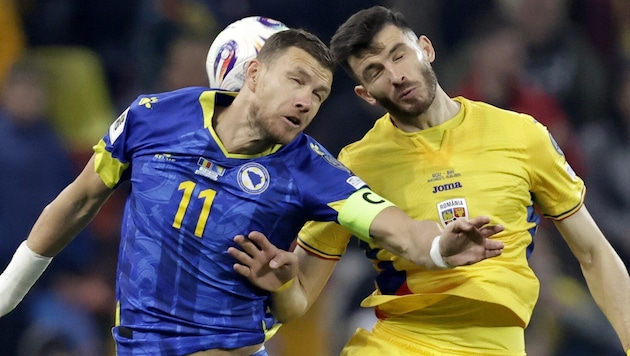 Edin Dzeko (Bild: EPA/ROBERT GHEMENT)