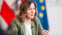 Integrationsministerin Claudia Plakolm will Asylberechtigte in Arbeitsverhältnisse bringen.