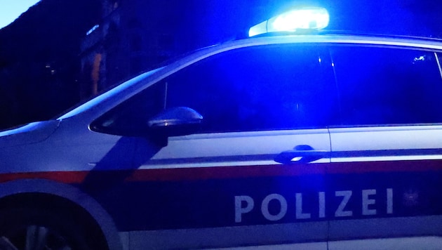 Bei dem nächtlichen Einsatz wurde ein Polizeibeamter verletzt.  (Bild: Birbaumer Christof)