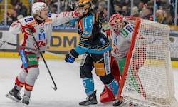 KAC-Stürmer Finn van Ee will die Linzer Gegenspieler wieder aufmischen.