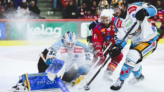 Linz-Goalie Tirronen und Co. verloren Spiel 5 mit 3:5.