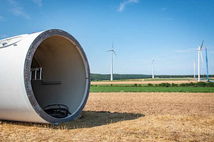 Der Windpark in Deutschkreutz.