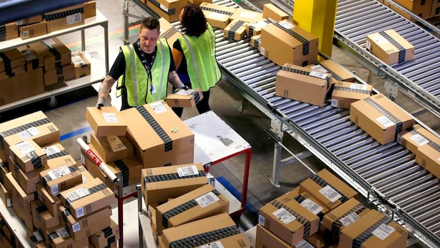 Amazon sieht sich selbst als „Drittanbieter für Logistik“ – und will daher nicht für Rückrufe von Produkten haftbar gemacht werden können. (Bild: AP/Ross D. Franklin)