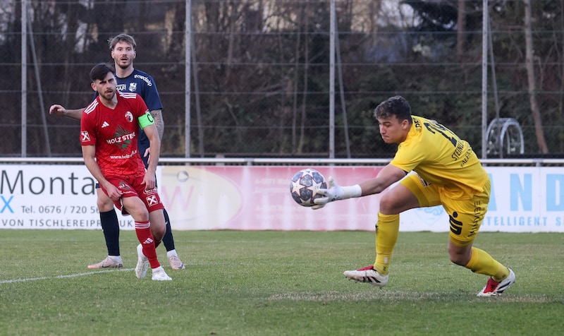 Danner und die Kuchler verloren daheim gegen Imst mit 0:1. (Bild: Tröster Andreas)