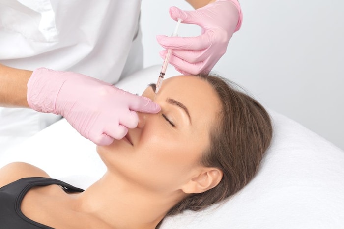 Behandlung mit Botox