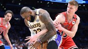 LeBron James hatte seine Probleme gegen die Bulls. (Bild: AP/Wally Skalij)