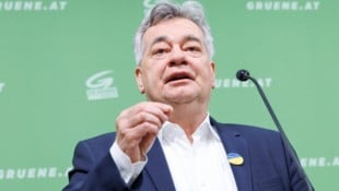 Werner Kogler bleibt kämpferisch und will weiterhin für seine Grünen im Parlament sich vor allem für Klimaagenden einsetzen. (Bild: APA/TOBIAS STEINMAURER)