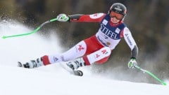 Cornelia Hütter kürte sich zur nationalen Super-G-Meisterin.