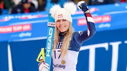 Lindsey Vonn musste sich nur Lara Gut-Behrami geschlagen geben. (Bild: GEPA)