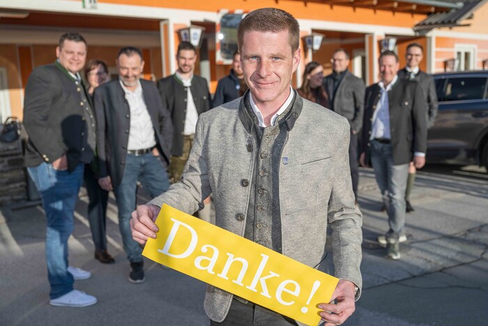 Von Rot auf Schwarz: In Passail, der Heimat von Christopher Drexler, gewinnt die ÖVP mit Patrick ...