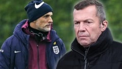 Lothar Matthäus spart nicht mit Kritik an Englands neuem Trainer Thomas Tuchel (Bild: AFP/APA/Ben STANSALL, APA/Ronny HARTMANN)