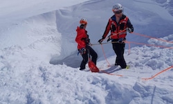 Untere anderem stand die Bergrettung Obergurgl im Einsatz.