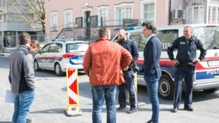 Auch Feldkirchs Bürgermeister Manfred Rädler war vor Ort.