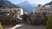Letzte Vorbereitungen in der Haspinger Kaserne in Lienz.