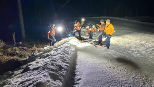 Pinzgauer Bergretter entdeckten die Frau, hier neben der Skipiste, mit tödlichen Verletzungen.