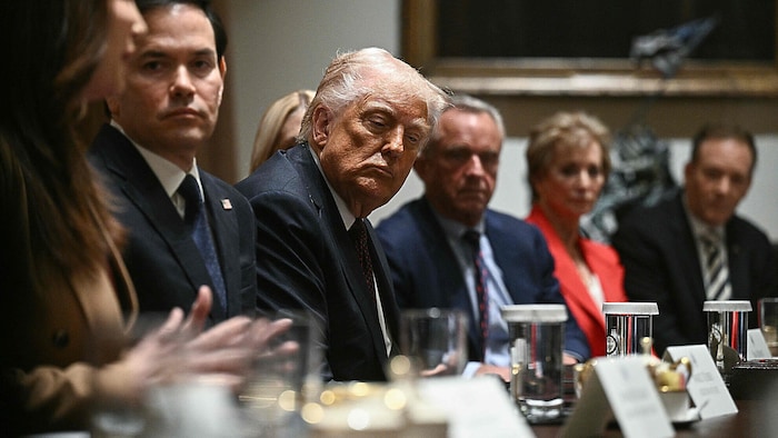 Mehrere Minister aus dem Kabinett von Präsident Donald Trump befanden sich in der Chatgruppe. Sie ahnten nicht, dass versehentlich auch ein Journalist eingeladen worden war.