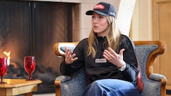 Mikaela Shiffrin bei „Sport & Talk“ in Sun Valley (Bild: GEPA)