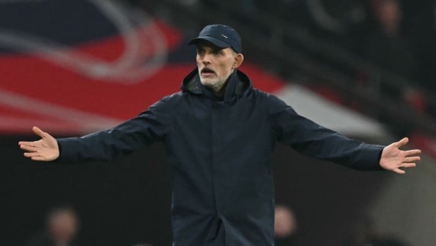 Thomas Tuchel holt zum Auftakt zwei Siege und erntet doch vor allem Kritik.  (Bild: AFP/APA/Glyn KIRK)