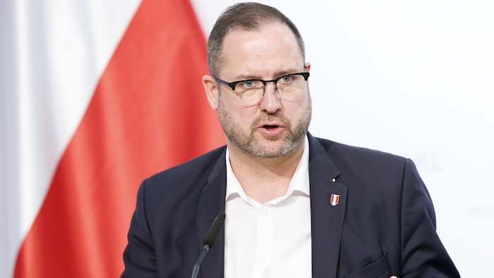FPÖ-Generalsekretär Christian Hafenecker (FPÖ) teilte am Dienstag kräftig aus.