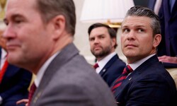 Waren alle im Chat: Sicherheitsberater Mike Waltz, US-Vize JD Vance und Verteidigungsminister ...