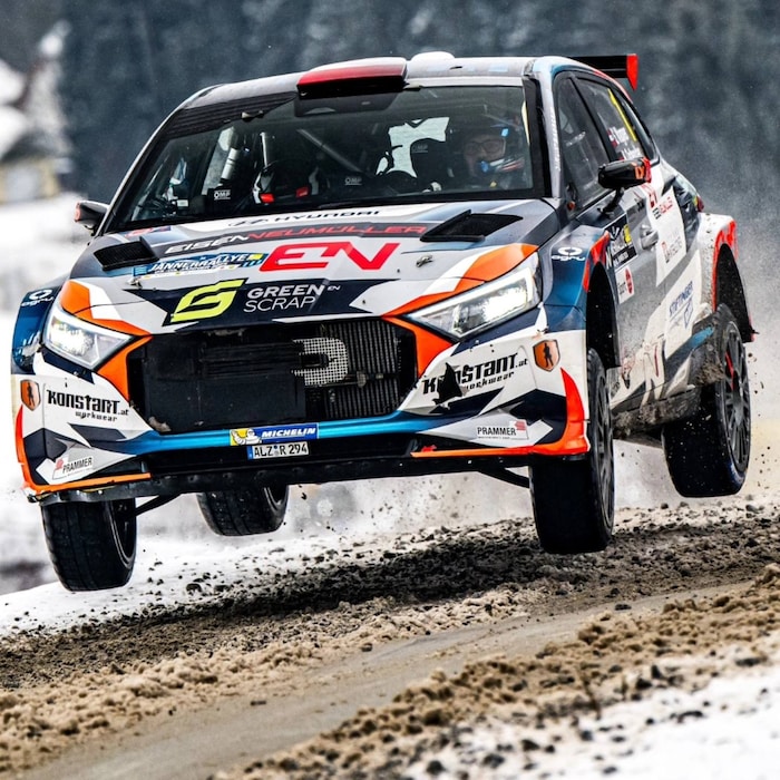 Simon Wagner ist heuer in einem Hyundai am Start.