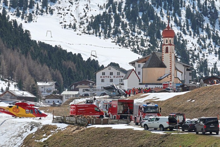 Großeinsatz am 11. April 2024 in Vent: Drei Holländer starben unter einer Lawine.