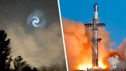 Der Start einer Falcon 9 Rakete von Elon Musk sorgte am Montagabend für ein seltenes ...