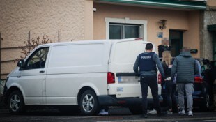 Die Polizei durchsuchte die Metzgerei.