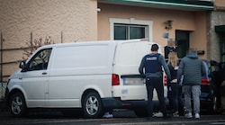 Die Polizei durchsuchte die Metzgerei.