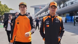 Oscar Piastri (links) und Lando Norris wollen im Titelkampf an einem Strang ziehen. Mal sehen, ...