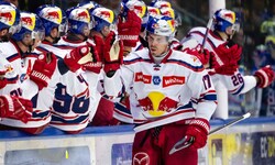 Trraf mit seinem zweitem Play-off-Tor zum Salzburger 3:2-Sieg in Bozen.