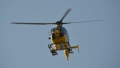 Der Verletzte wurde vom Hubschrauber ins Spital geflogen.