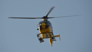 Der ÖAMTC Rettungshubschrauber Christophorus 11 stand auch im Einsatz.