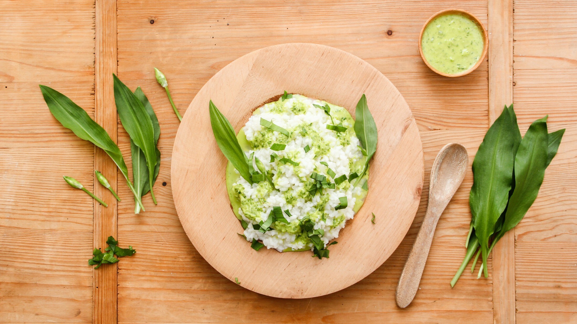 Der Bärlauch blüht wieder - Bärlauchrisotto | krone.at Der Bärlauch blüht wieder - Bärlauchrisotto | krone.at