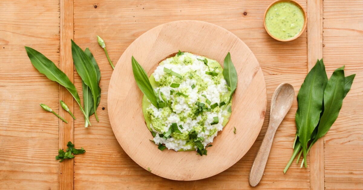 Der Bärlauch blüht wieder - Bärlauchrisotto | krone.at