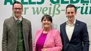 Georg Preßler, Manuela Khom und Lukas Schnitzer