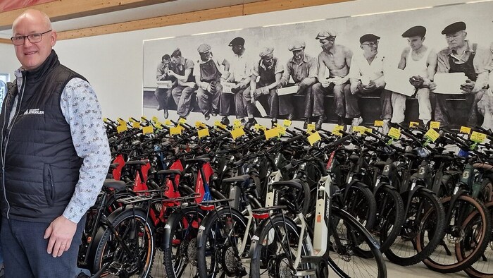 Michael Strudler ist der „Fahrradprofi“ in Podersdorf am Neusiedler See.