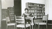 So sah es in den 70er-Jahren des vorigen Jahrhunderts aus – heute ist die Bibliothek ...
