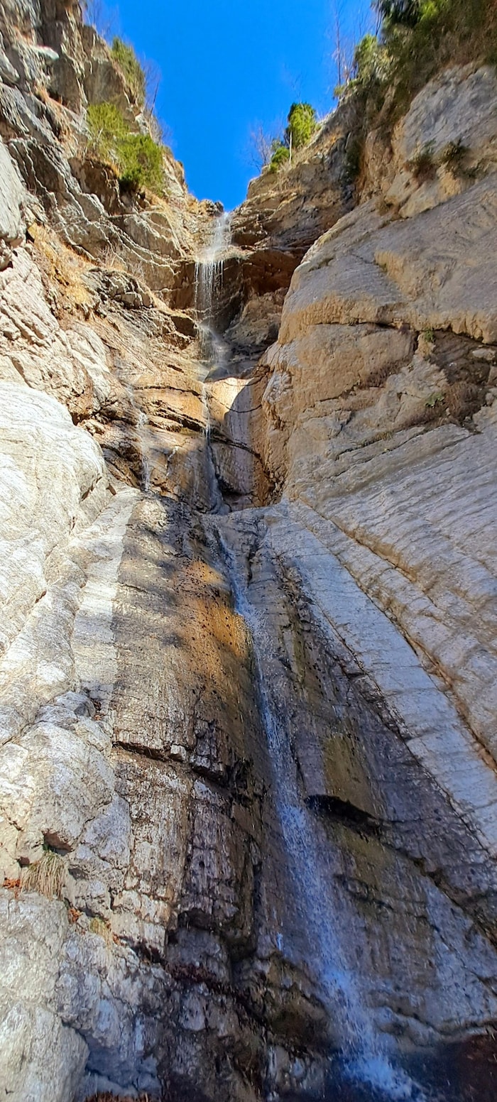 Der Allmein Wasserfall.