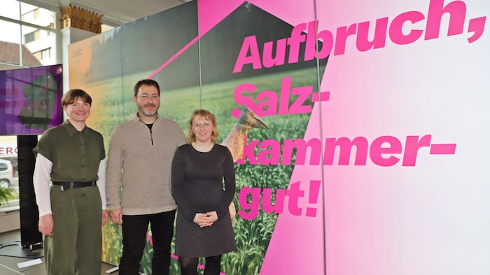 Nachfolgeorganisation in Oberösterreich: Christina Jaritsch, Lisa Neuhuber und Martin Hollinetz