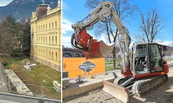 Statt des Waggon-Cafés, für das schon teure Vorarbeiteten geleistet wurden (links), kommt an der ...