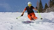 In Gosau nutzten Sportler die vergangenen Tage zum Frühlingsskilauf.
