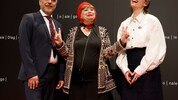 Dominik Kamalzadeh, Inge Maux und Claudia Slanar (v. l.)