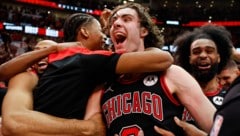 Josh Giddey war mit seinem Wurf von der Mittellinie der Matchwinner.  (Bild: AFP/MICHAEL REAVES)