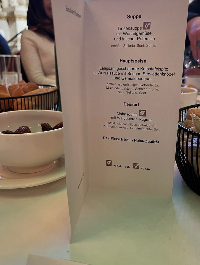 Das Iftar-Menü