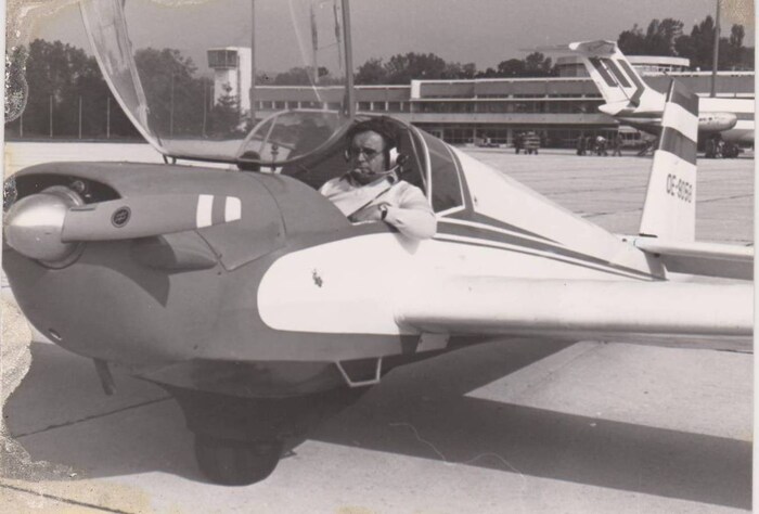 Hubert Pippan war Jahrzehnte lang Fluglehrer.