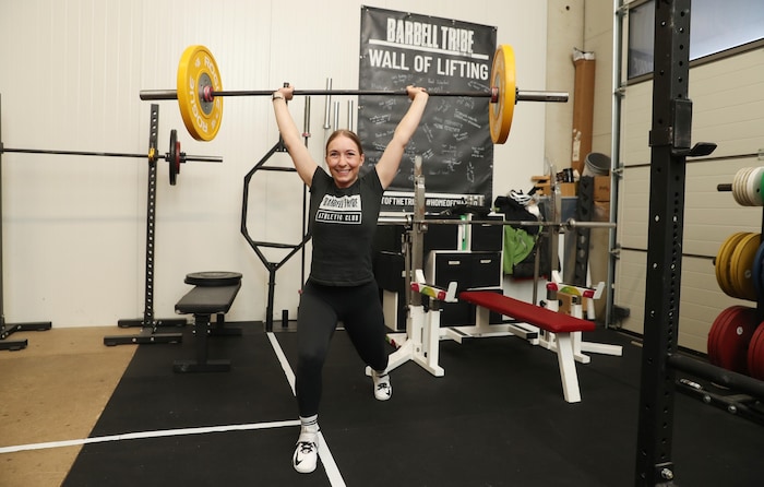 Marlene Sabathy war über 14 Jahre lang Powerlifterin, jetzt steigt sie auf olympisches ...