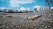 So sah der Anemonensee in Wiener Neustadt im April 2023 aus – droht heuer im Sommer ein ...